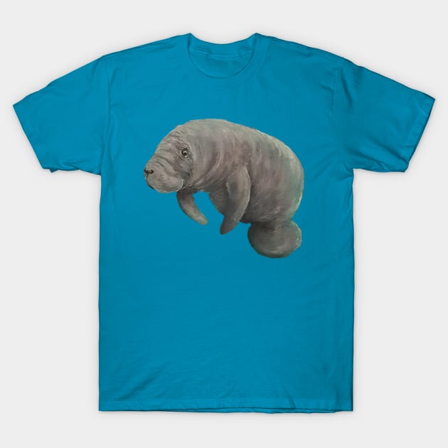 Manatee T-Shirt by Cottin Pickin Creations